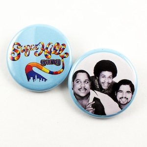 Sugar Hill Gang | 2 1/4 Inch Pinback Button Set | Old school Hip Hop & Rap