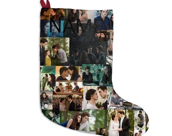 Personalized Twilight Christmas Stockings, Edward, Bella with your name