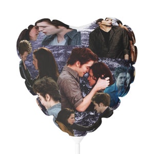 Ballon (rond en hartvormig), 11", Twilight, Edward Bella, Eclipse, verjaardagsballon