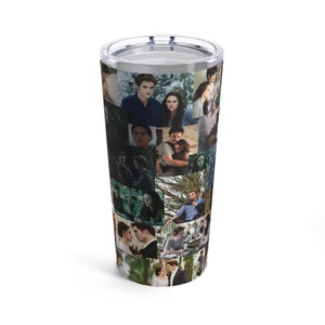Tumbler 20oz Twilight, Edward, Bella, New Moon, Eclipse, Breaking Dawn, vampire