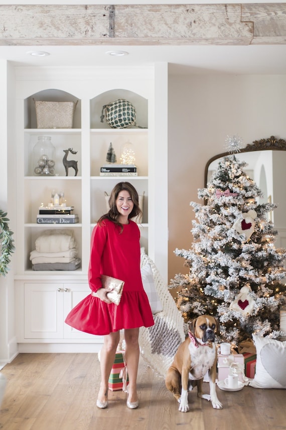 Jillian Harris x ETSY “Jilly Dress” – Red