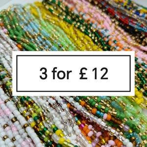 Waist Bead Bundles; Belly Beads Set