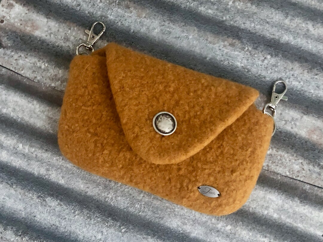 Equestrian Belt Bag Curry Color Waist Bag for Your Small Etsy