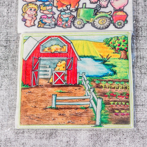 Boerderij 10 in - verhaal foto zak, vilten planken, vilten stukken, meisjes en jongens, vrij speelgoed, kerk speelgoed, auto speelgoed, flanellen bord