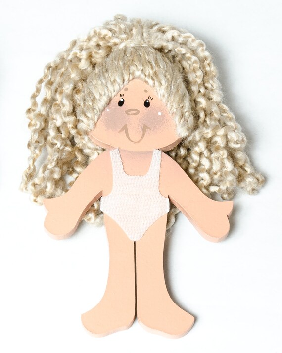 flat felt dolls
