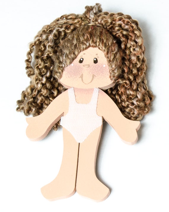 wooden paper dolls