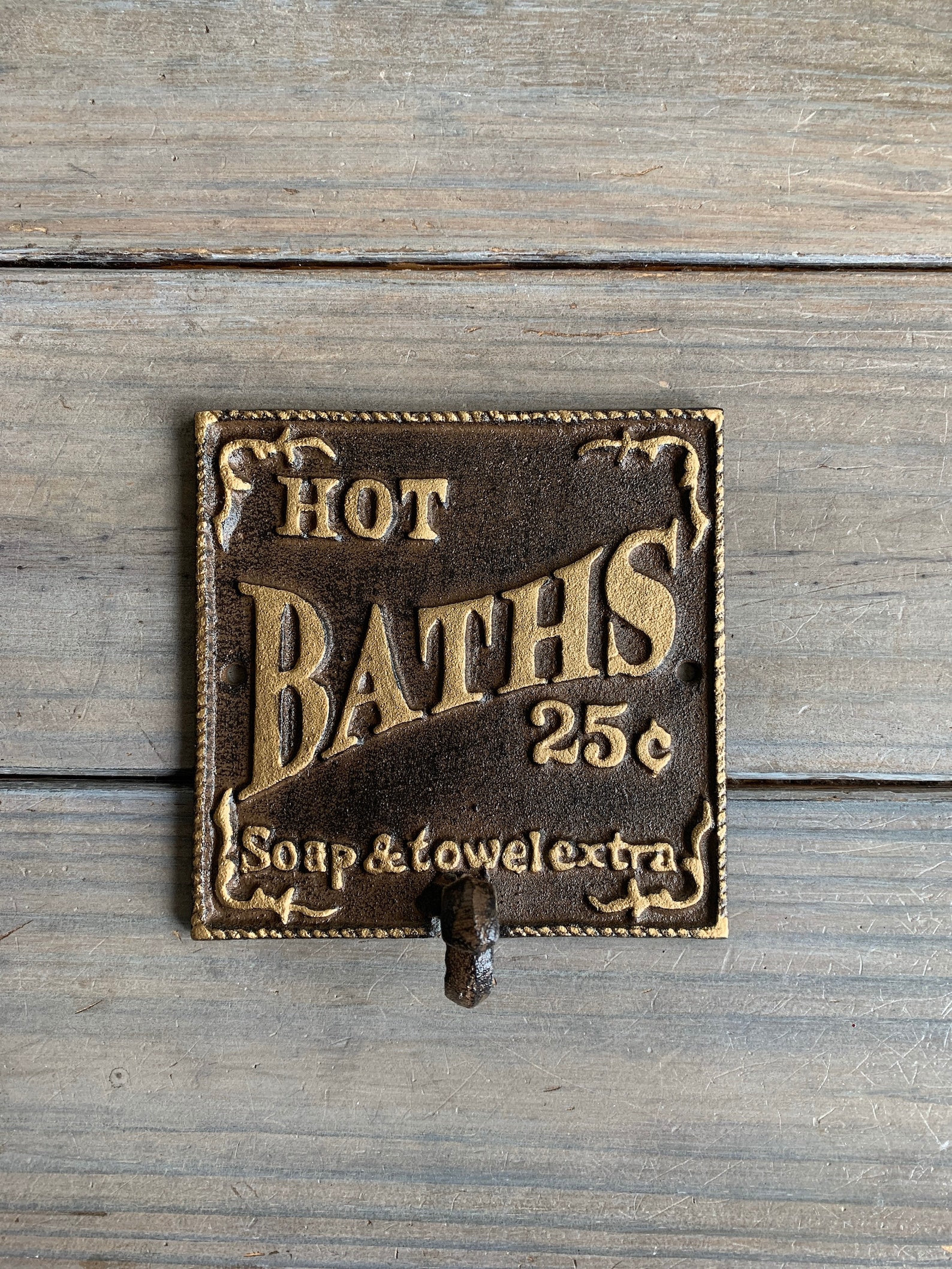 Towel Hook Bathroom Wall Hook Decorative Wall Hook Shabby - Etsy