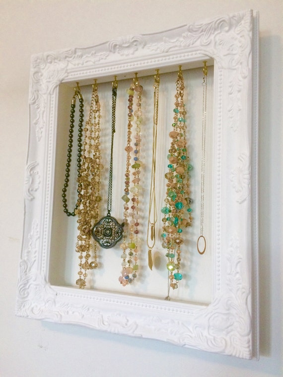 How to make photo frame jewelry storage stashokmybest
