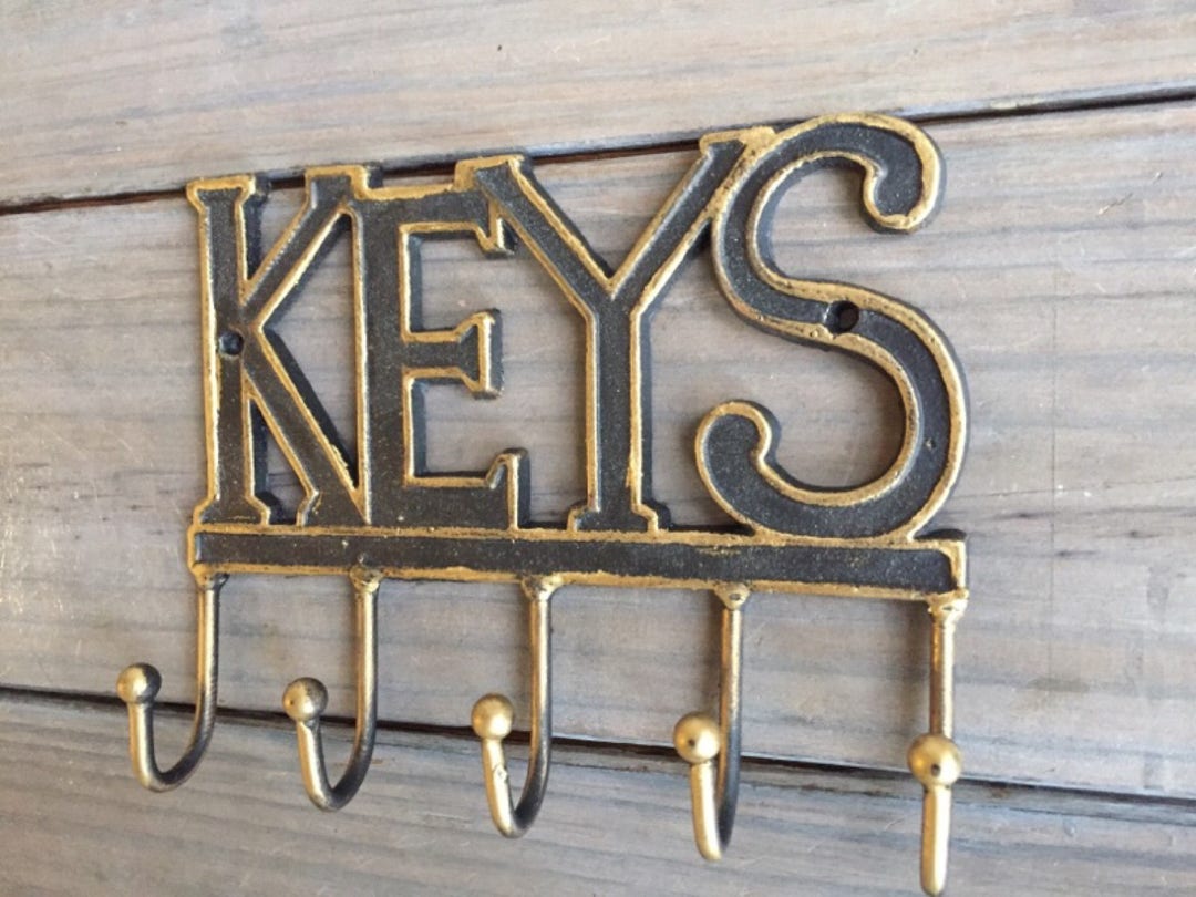 Key Holder, Key Organizer, Key Rack, Rustic Key Organizer, Rustic Home Decor, Rustic Wall Decor