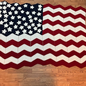 American Flag Blanket