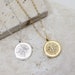 North Star Necklace - Coin Necklace - Celestial Jewelry - Starburst Necklace - Wanderlust Jewelry