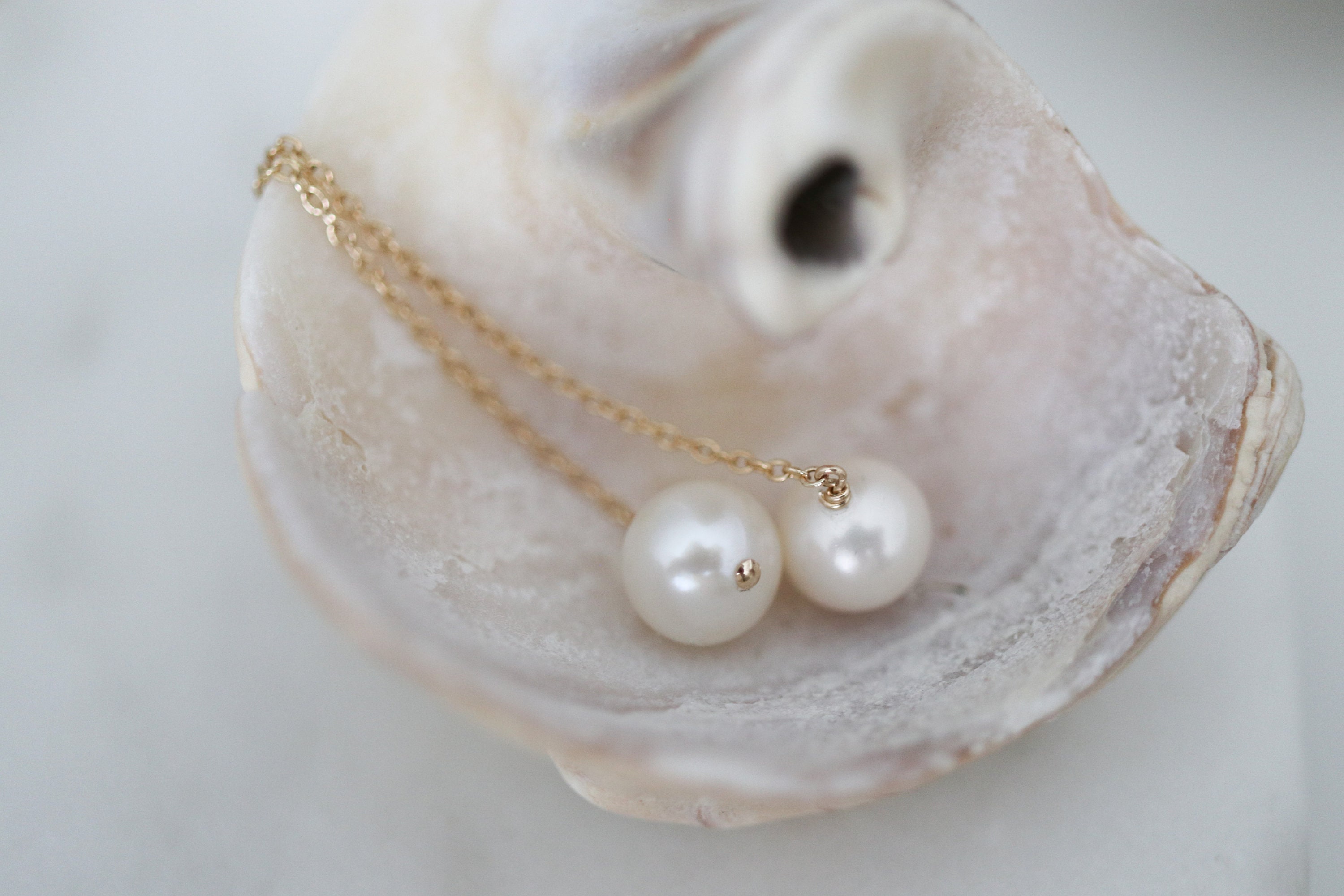 Pearl Threader Earrings Pearl Earrings Freshwater Pearl - Etsy Canada
