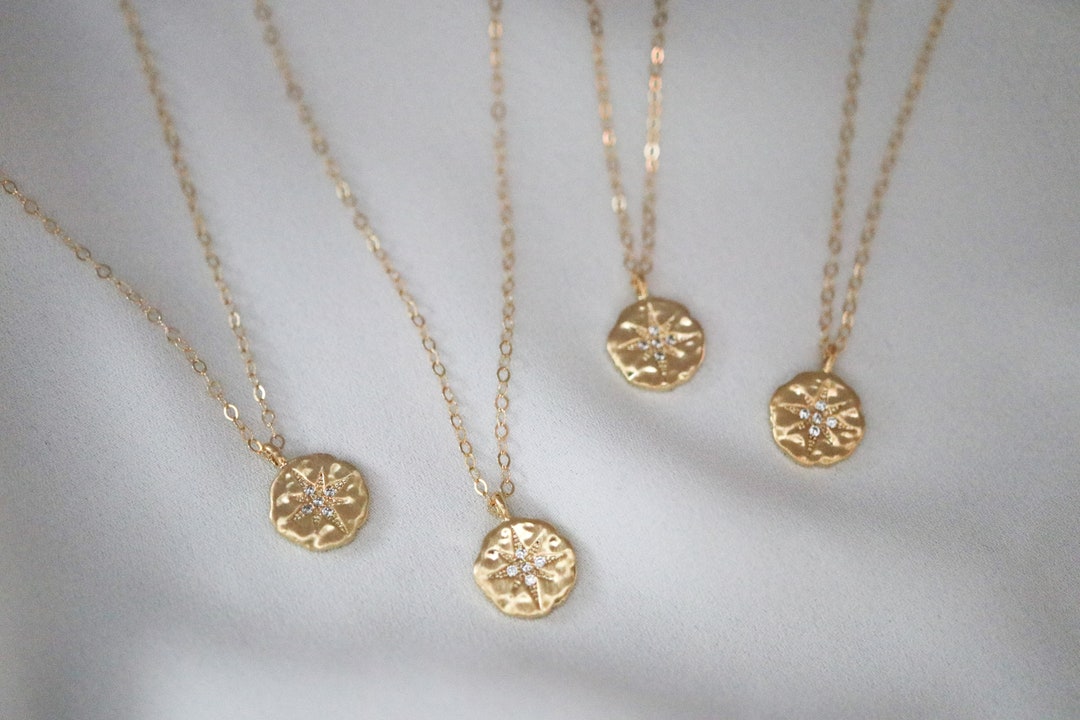North Star Necklace Polaris Necklace Graduation Gift Dainty Gold ...