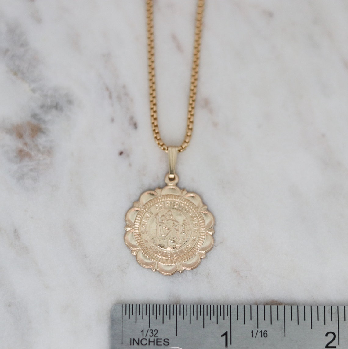 Mens Gold Neckace Gold Medallion Necklace Mens Pendant Etsy