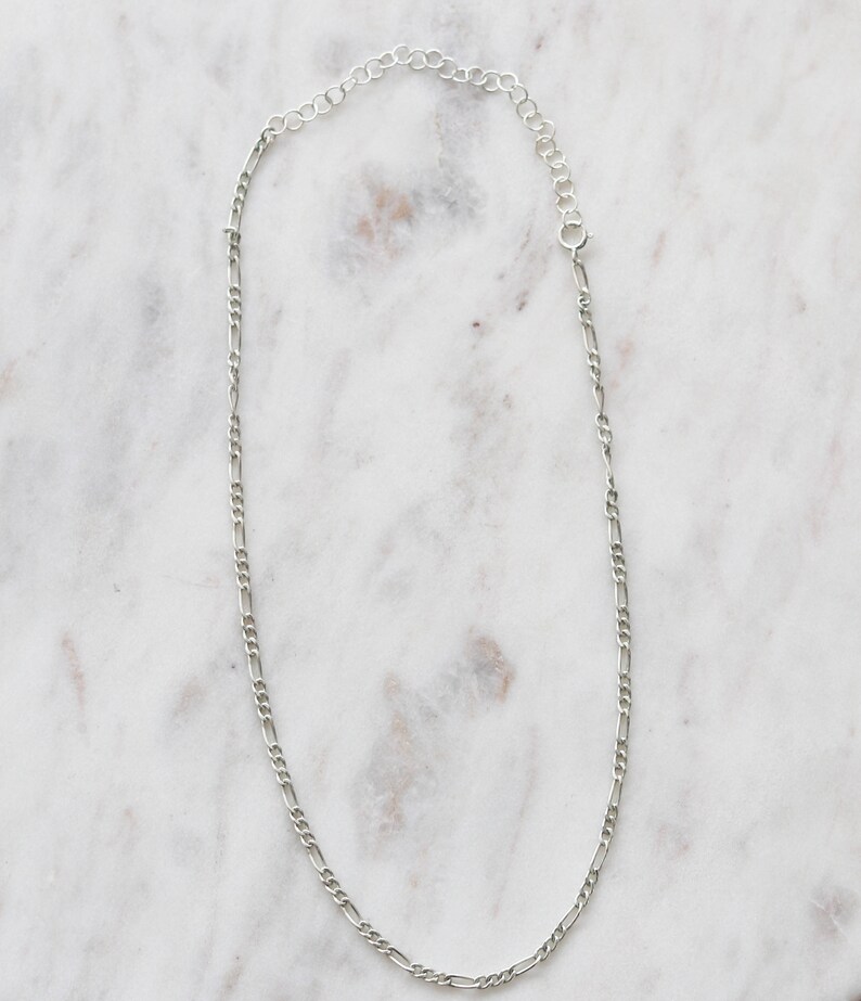 Dainty Gold Necklace Minimalist Jewelry Figaro Chain Choker Necklace Bohemian Lace Choker Layering Necklace Simple Chain Choker