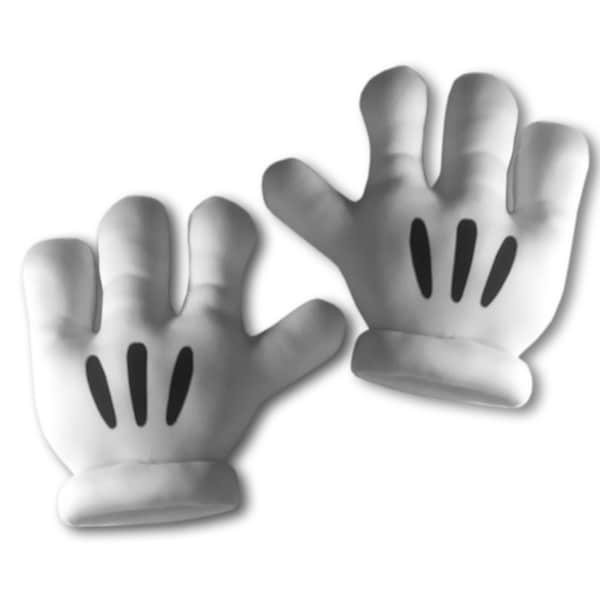 Mickey Mouse Gloves - Etsy