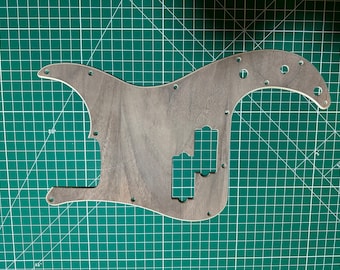 Golpeador de 3 capas de nogal/arce/nogal para bajo Fender P