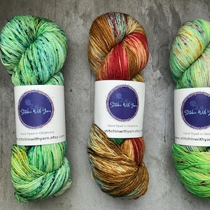 Destash | Stitchin With Yarn - 75/25 Fingering