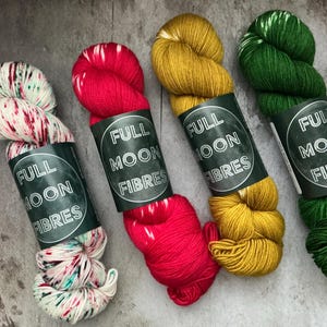 Destash | Full Moon Fibres- 80/20 Fingering