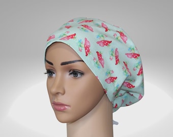 Whimsical Euro Scrub Hat