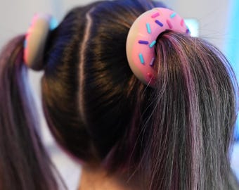 Donut Hair Hoop | Magnet Hair Claw | Magnet Hoop for Hair | Donut Accessories | Doughnut Kawaii