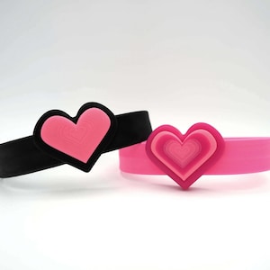 Heart Choker | Cute Collar | Kawaii Pink Necklace | Adorable Cute Choker | Cat Costume | Dog Costume