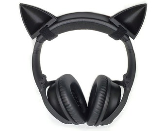 Simple Cat Ears for Headphones | Cosplay Cat Ears | Office Costume