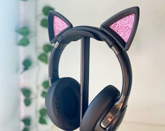 Cat Ears for Headphones | Cosplay Cat Ears | Office Costume