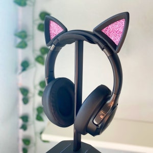 Cat Ears for Headphones | Cosplay Cat Ears | Office Costume
