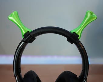 Ogre Ears for Headphones | Headset Ears | Cosplay Ears | Costume Horns | Costume Ears