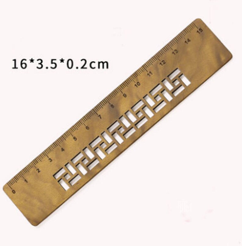 Laser Cut Wooden Ruler Custom Ruler Rosewood Rulers Etsy