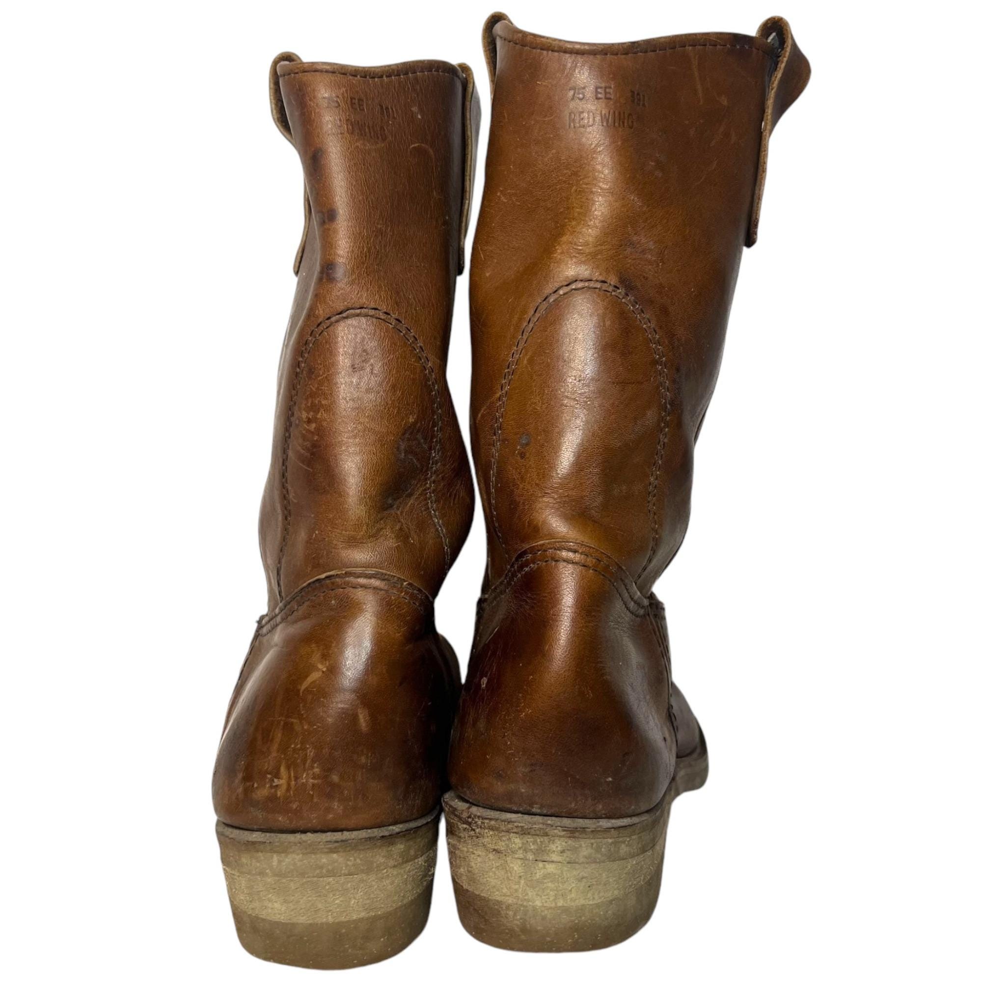 Vintage 391 RED WING Shoes 8.5 EE Steel Toe Work Boots Wide 