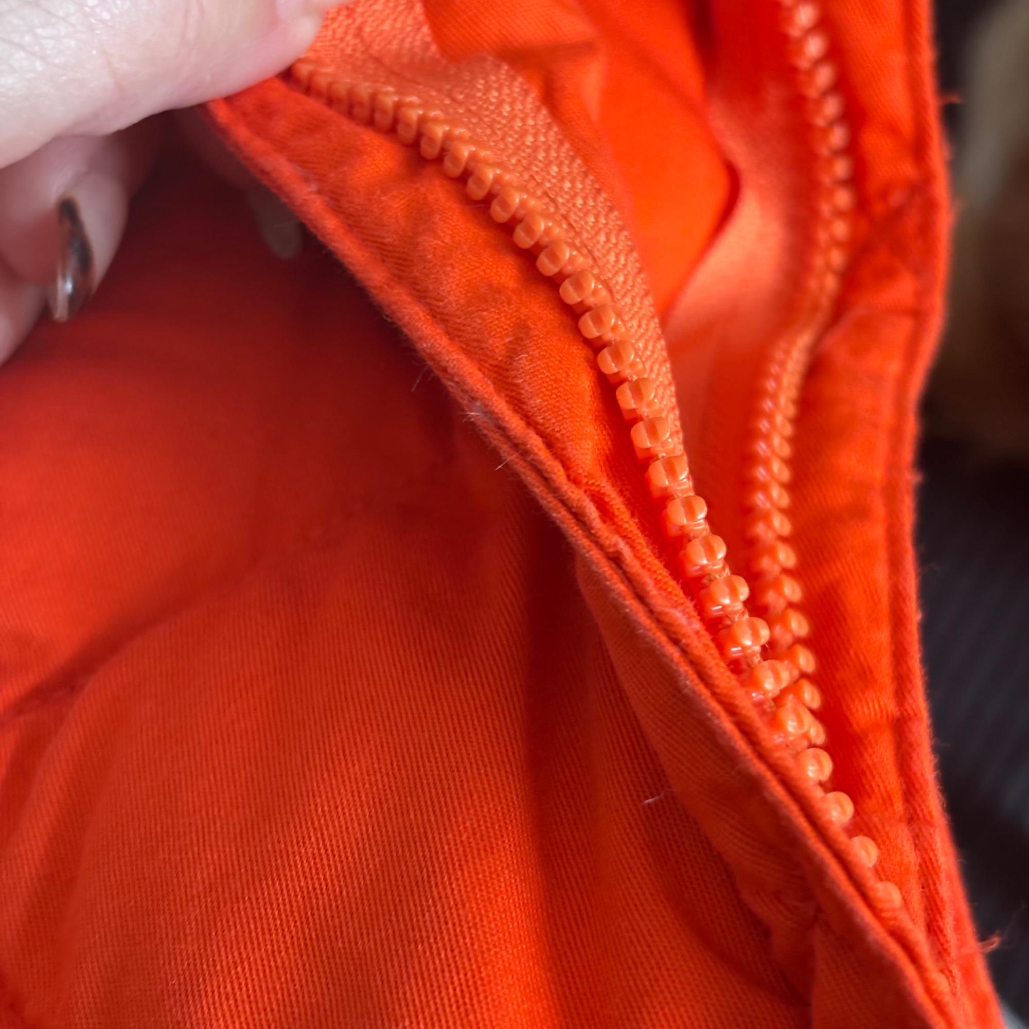 Vintage 90s J. Crew Quilted Duck Down Vest, Hunter Orange (M) - Etsy