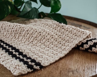 The Cobblestone Crochet Dishcloth // Easy Crochet Pattern // Eco-friendly crochet pattern // beginner crochet pattern