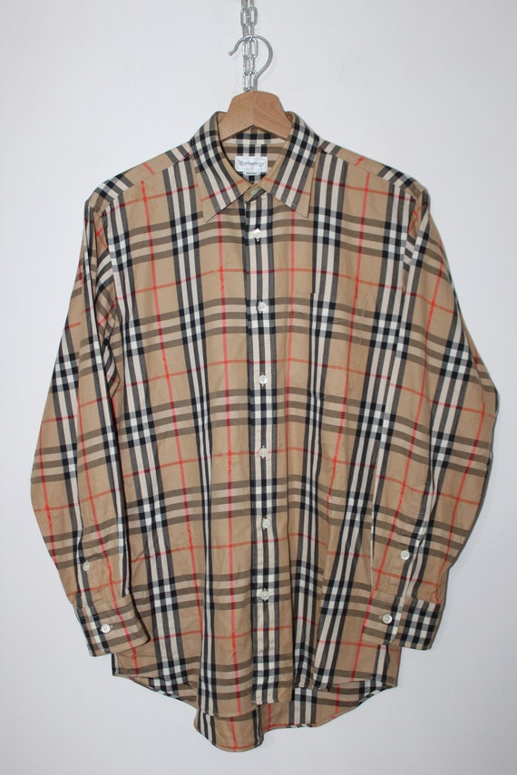 burberry nova check shirt