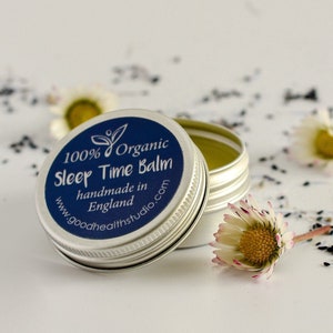 Sleep Time Balm, Sleepy Dream Relax, Unwind, Bedtime Balm, Chamomile, For Kids 3+, For Him, For Her, Natural Pure, Organic, Essential Oils