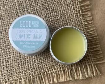 Comfort Balm, Organic, For Him, For Her, For Kids, Hug Gift, Bereavement, Pet Loss, Self Care, Loss of Loved One, Pulse Point Aromatherapy