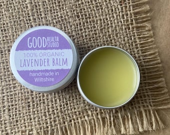 Lavender Balm, 100% Organic, For Him, For Her, For Kids, Relaxing, For Lavender Lovers, For Her, For Mum, For Granny, For Nan Nanna
