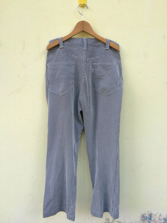 Vintage 60s 70s Levis Sta Prest Hickory Pant / Lev