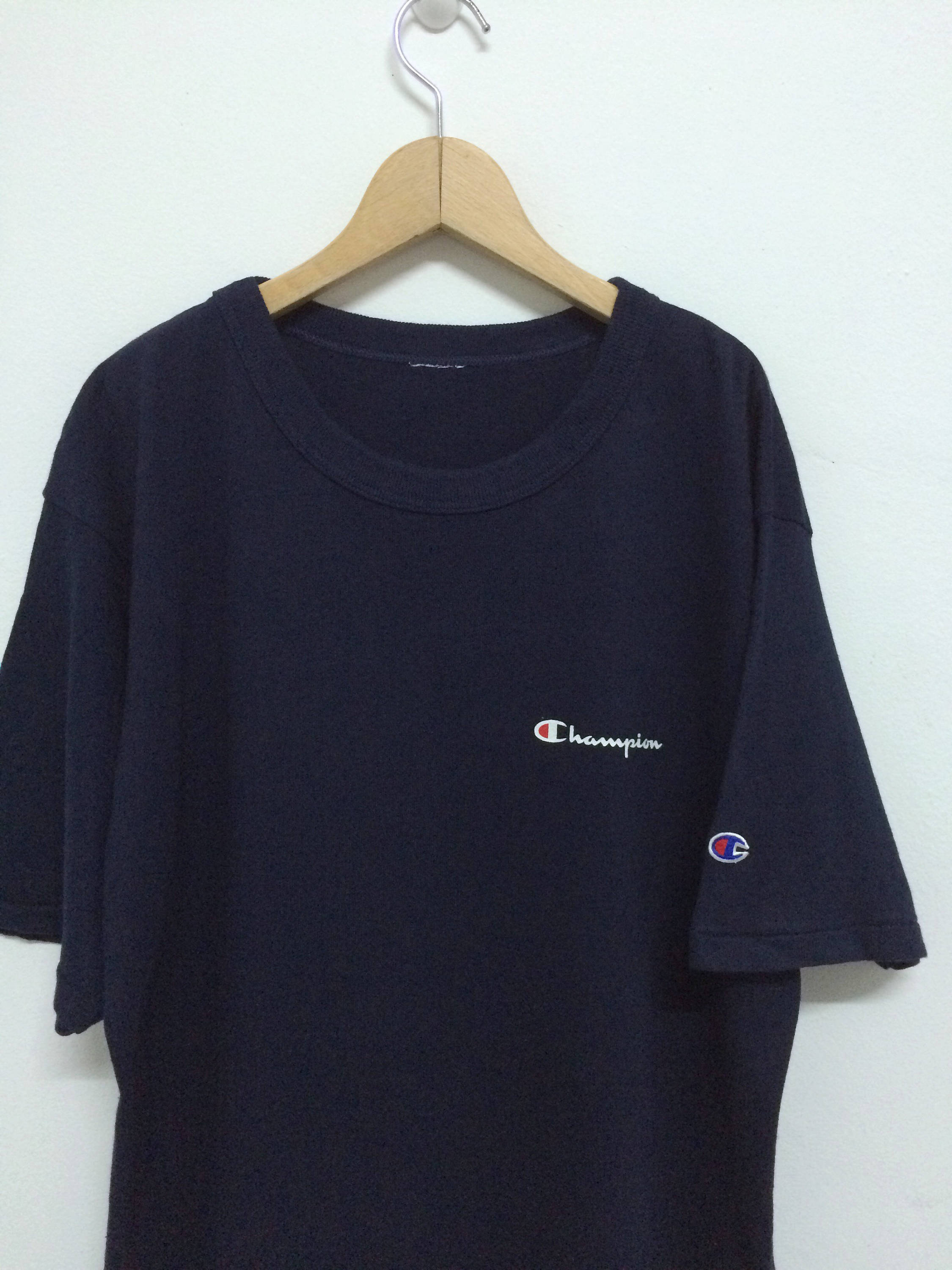 champion navy blue shirt