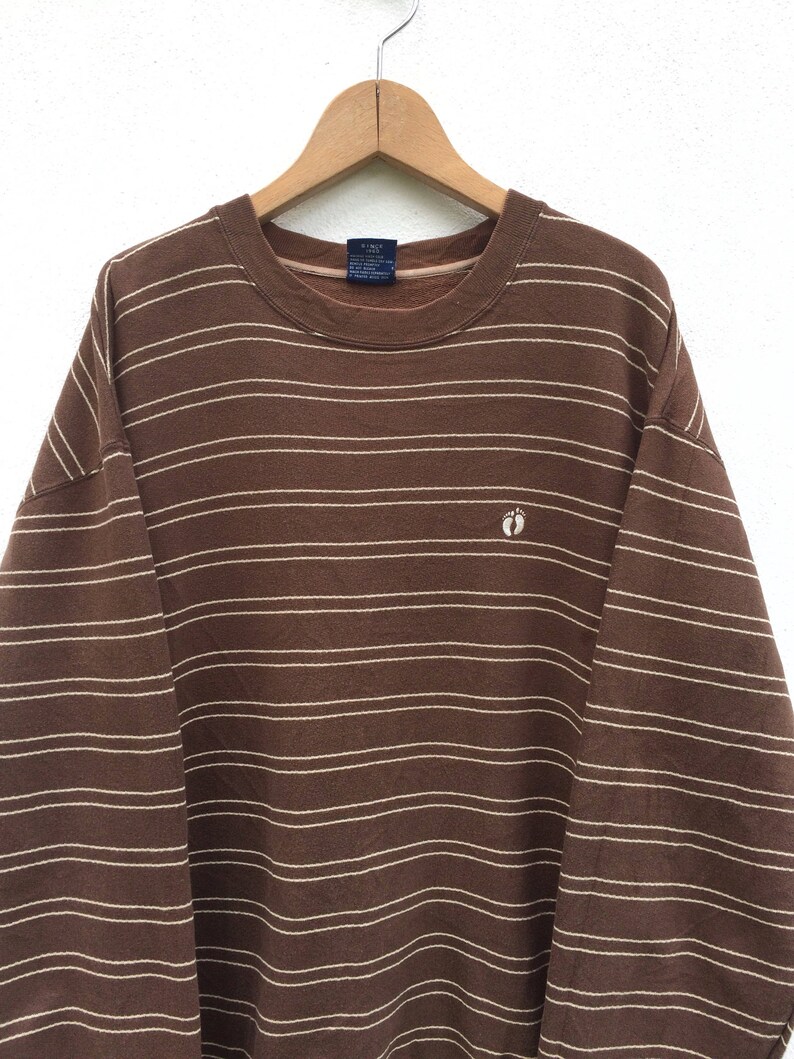 Vintage Hang Ten Sweatshirt Brown Colour Hang Ten T Shirt Hang Ten Sweatshirt Hang Ten Jacket Hawaii Surf Surfing