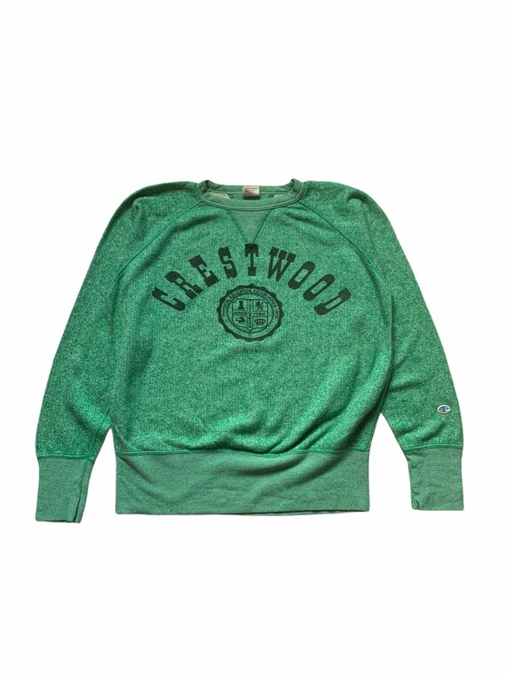 Vintage 80s Champion Running Man Sweatshirt / WOME