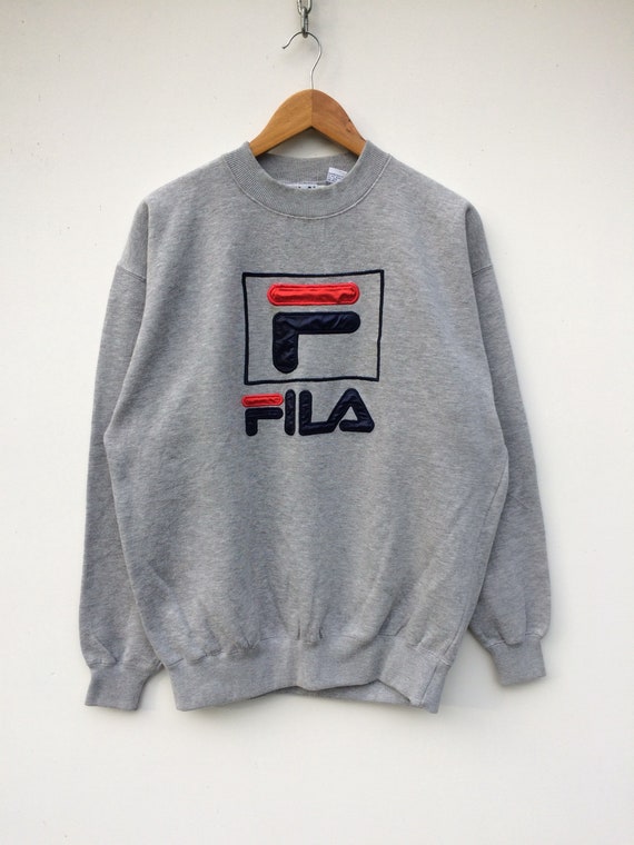 Vintage Fila Sweatshirt / MEN / LARGE / Vintage Sw