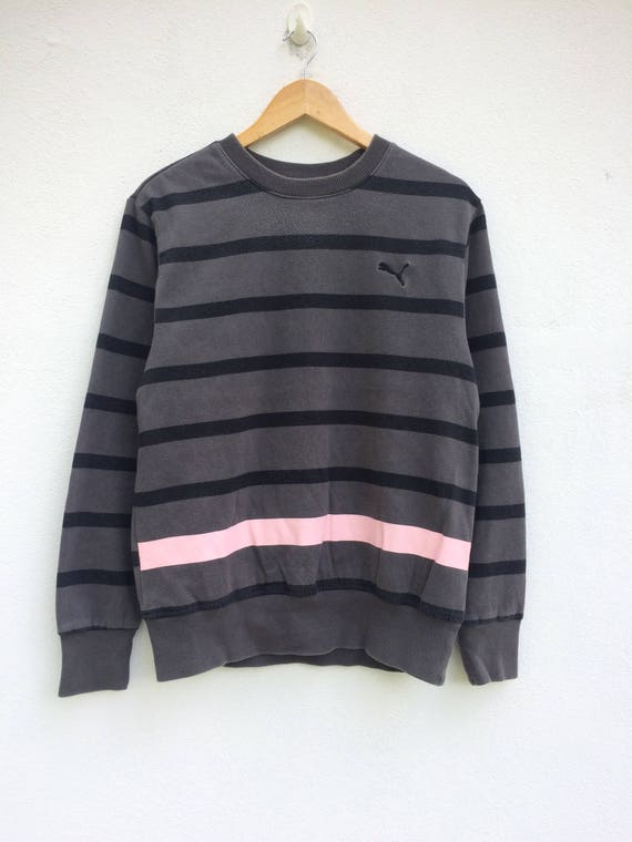 puma striped sweatshirt