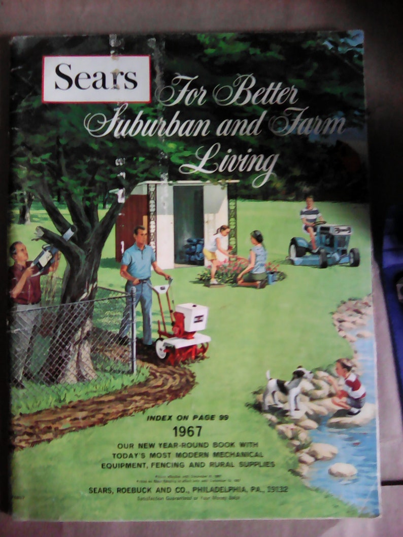 1967 Sears Catalog for Better Suburban & Farm Living Etsy