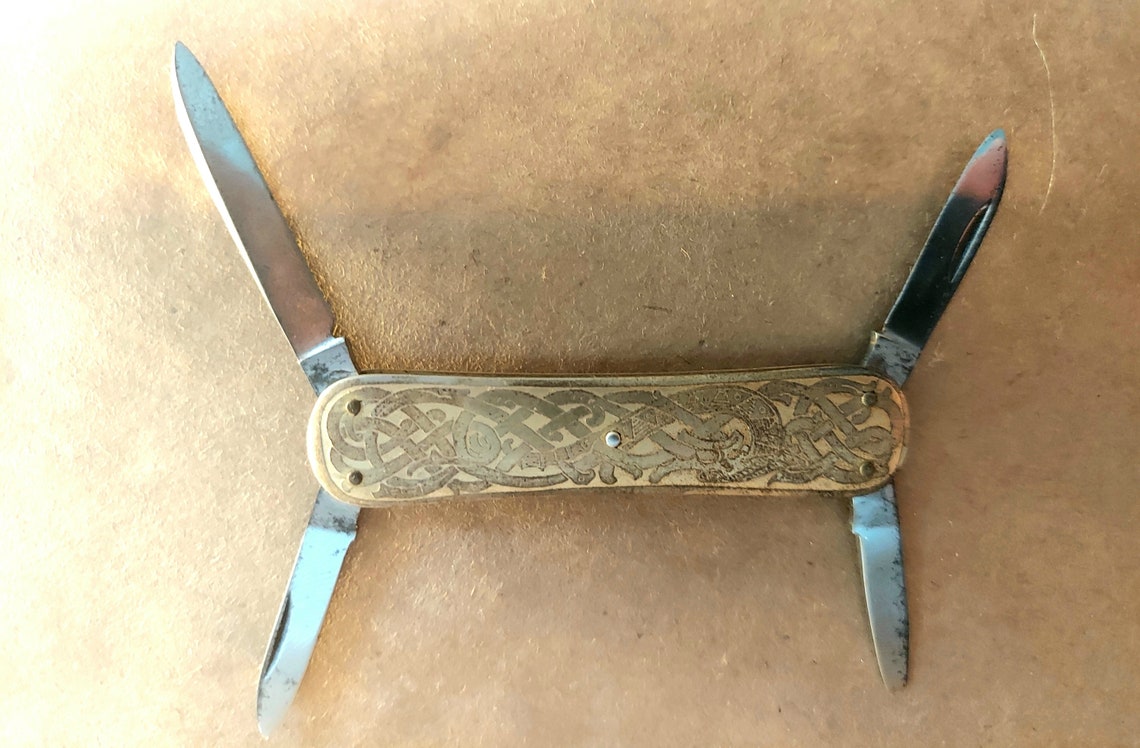 Vintage Swedish EKA ASTRA Folding Pocket Knife Etsy