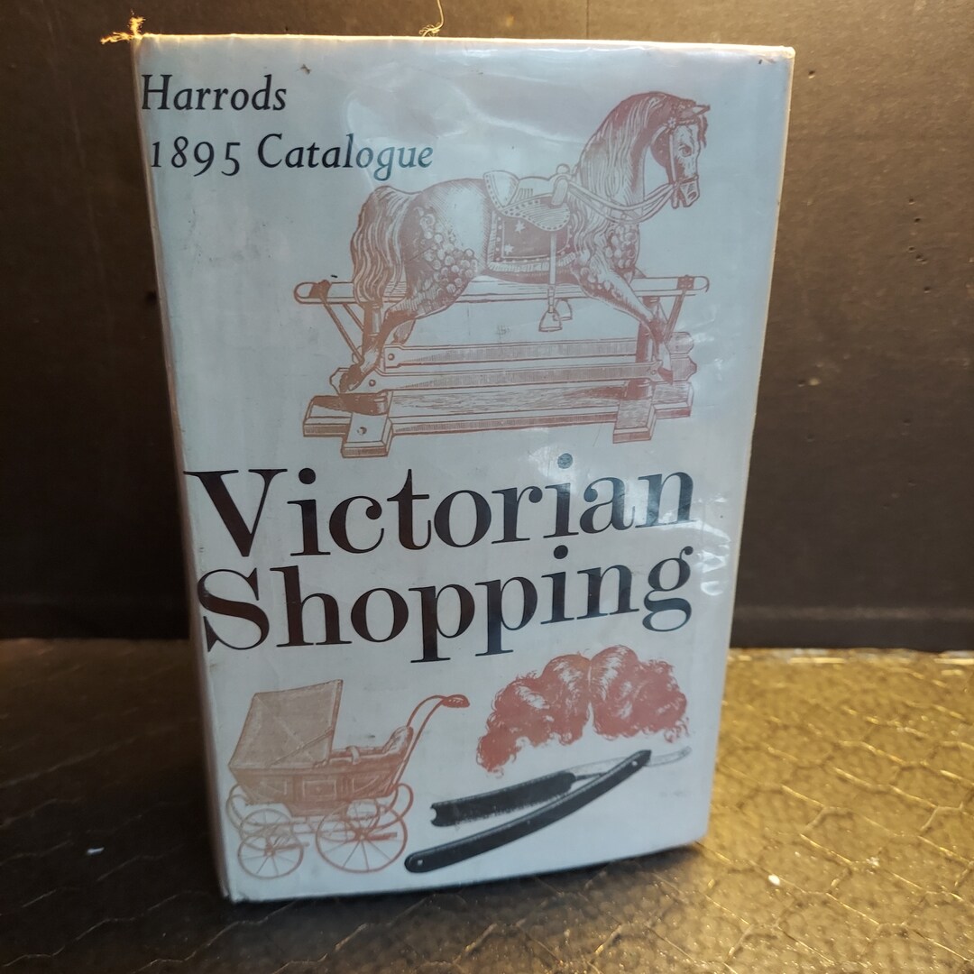Harrods 1895 Catalogue Victorian Shopping Etsy