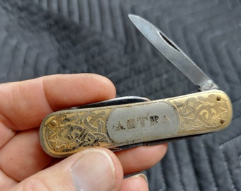 Couteau de poche pliant suédois EKA ASTRA vintage