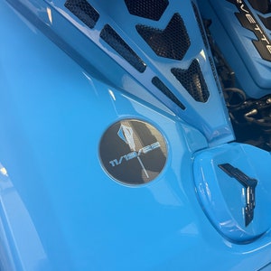 Décalcomanie décorative de coffre personnalisée Corvette C8 Stingray (personnalisable !)