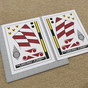 Star Wars Puck Naeco Red Twelve X-wing Rebel Pilot Helmet Decal Set